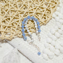 Blue & Marble Bracelet