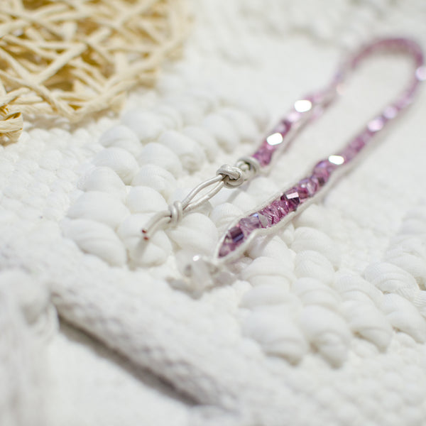 Lavender Wrap Bracelet