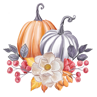 Fall Pumpkins - Art Print