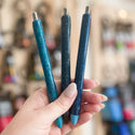 Blue Glitter Pen