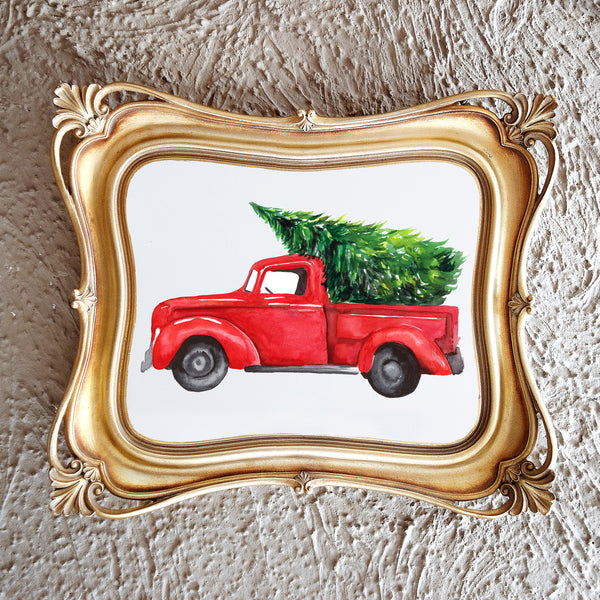 Red Truck- Limited Edition Print